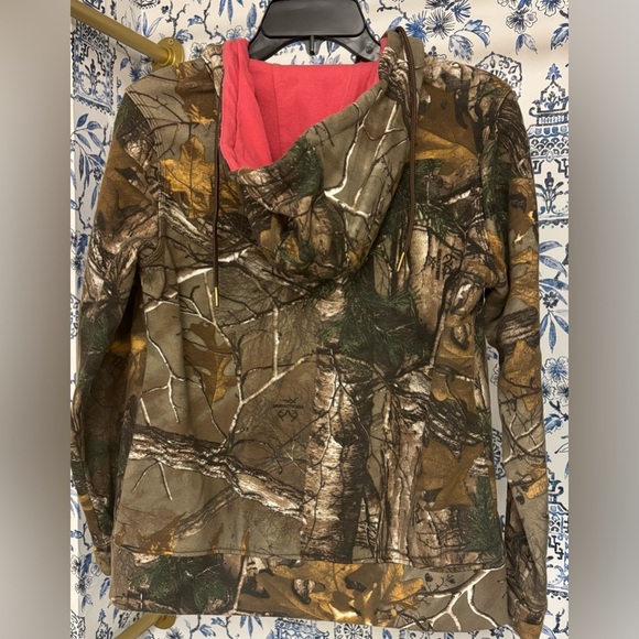 *Vintage* Women’s size medium, 90’s pink-camo carhartt zip up - Picture 5 of 7